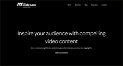 Desktop Screenshot of millstreamproductions.com